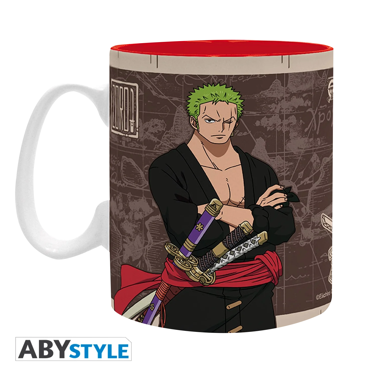 ONE PIECE Mug 460ML Zoro Wanted